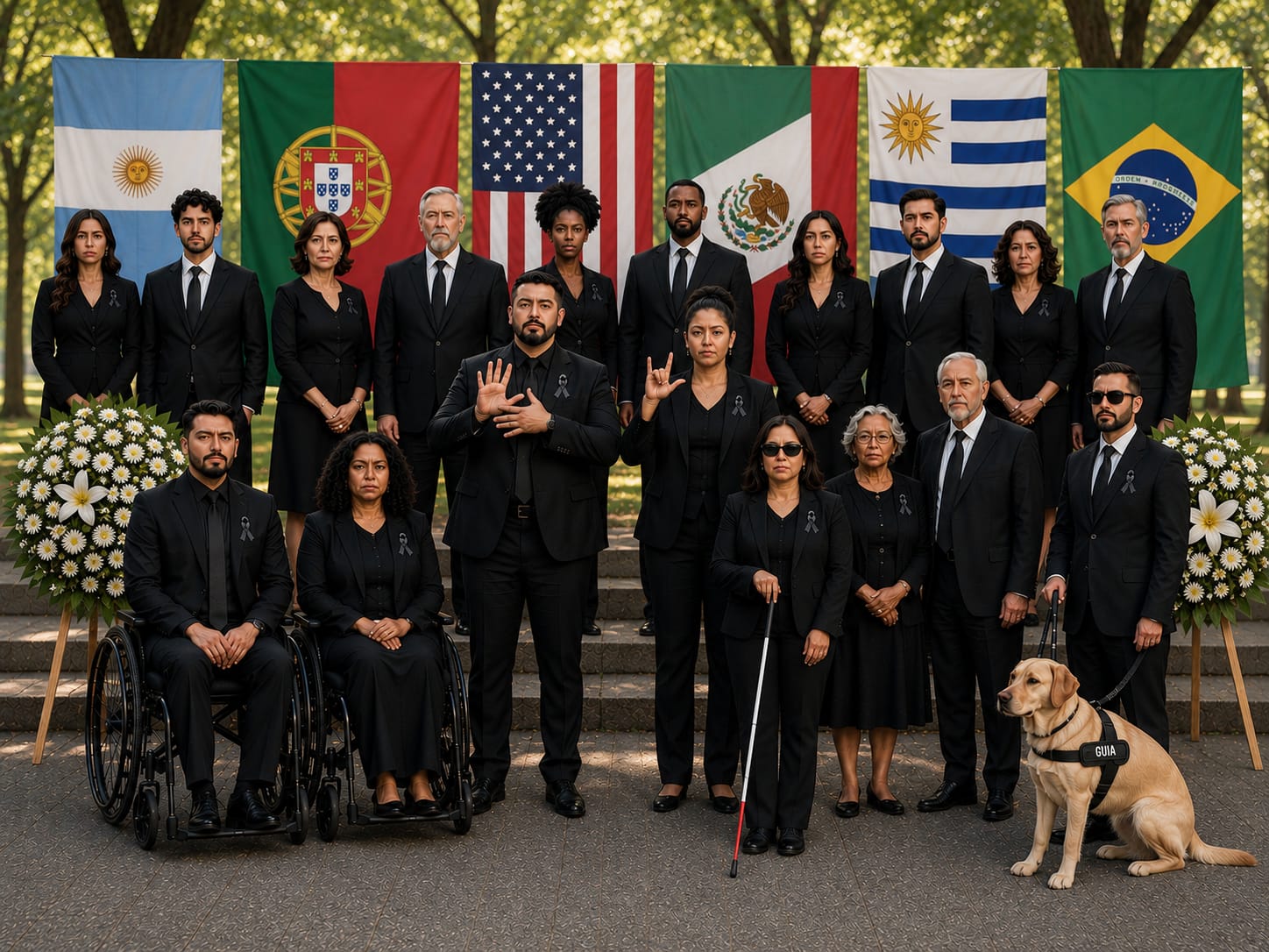 Pessoas de diferentes países e culturas conectadas pela plataforma VIRAR